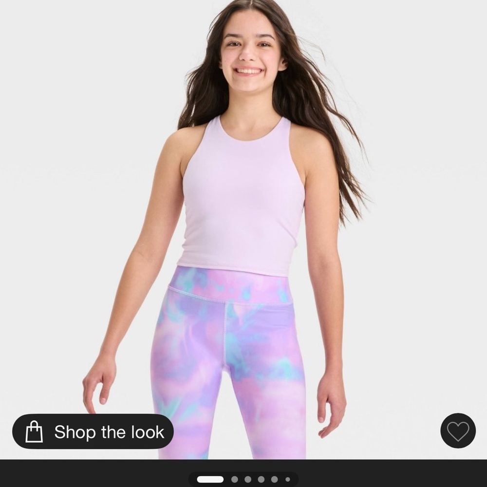 All in Motion Kids Matching Set - Lilac